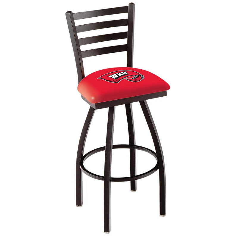 NCAA Swivel 30" Bar Stool, Western Kentucky Hilltoppers