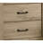 Elara Nightstand 2-Drawer with USB Charging Ports Light Oak Engineered Wood 22 Inches-1941750205