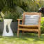 Cointreau 15'' Stone Outdoor Side Table