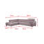 Kulveer 5 Seater Corner Sofa -60365467-12728191