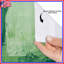 Rideaux de douche verts texturés extra longs-1160656589