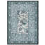Rectangle Floral Washable Area Rug-1039449416-1039449418