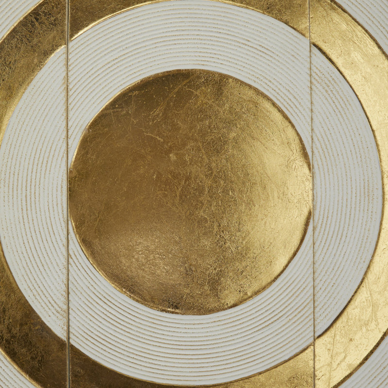Glam Abstract Wall Decor on Metal
