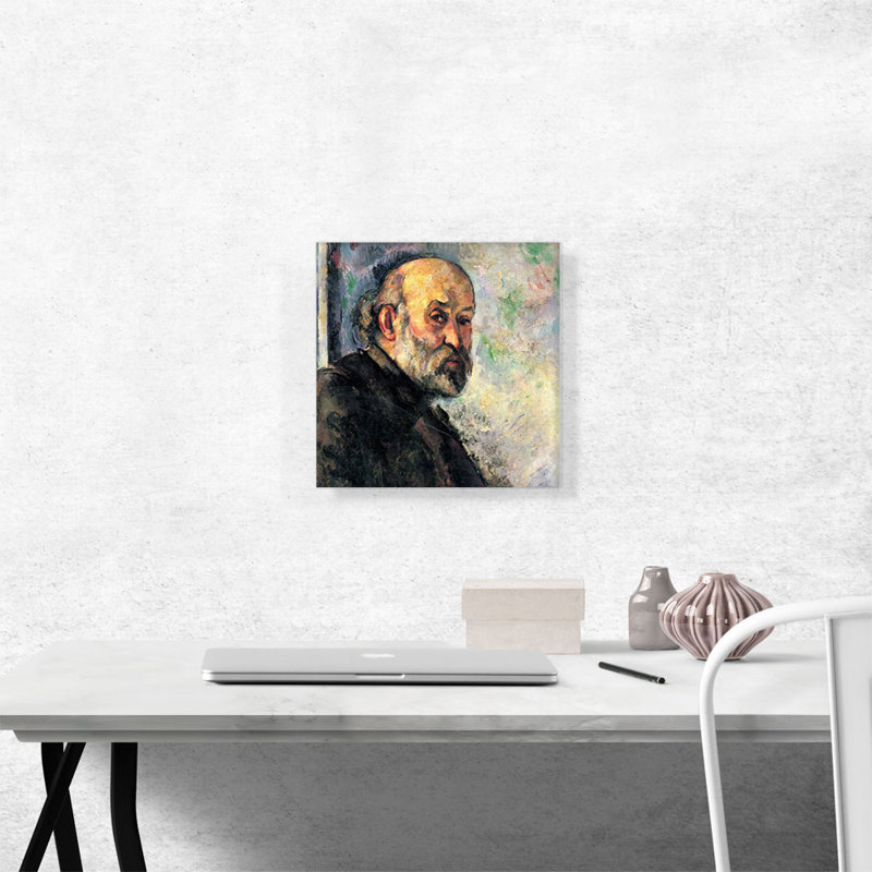 Autoportrait - 1895 - impression, H 12 po x l 12 po x P 1,5 po