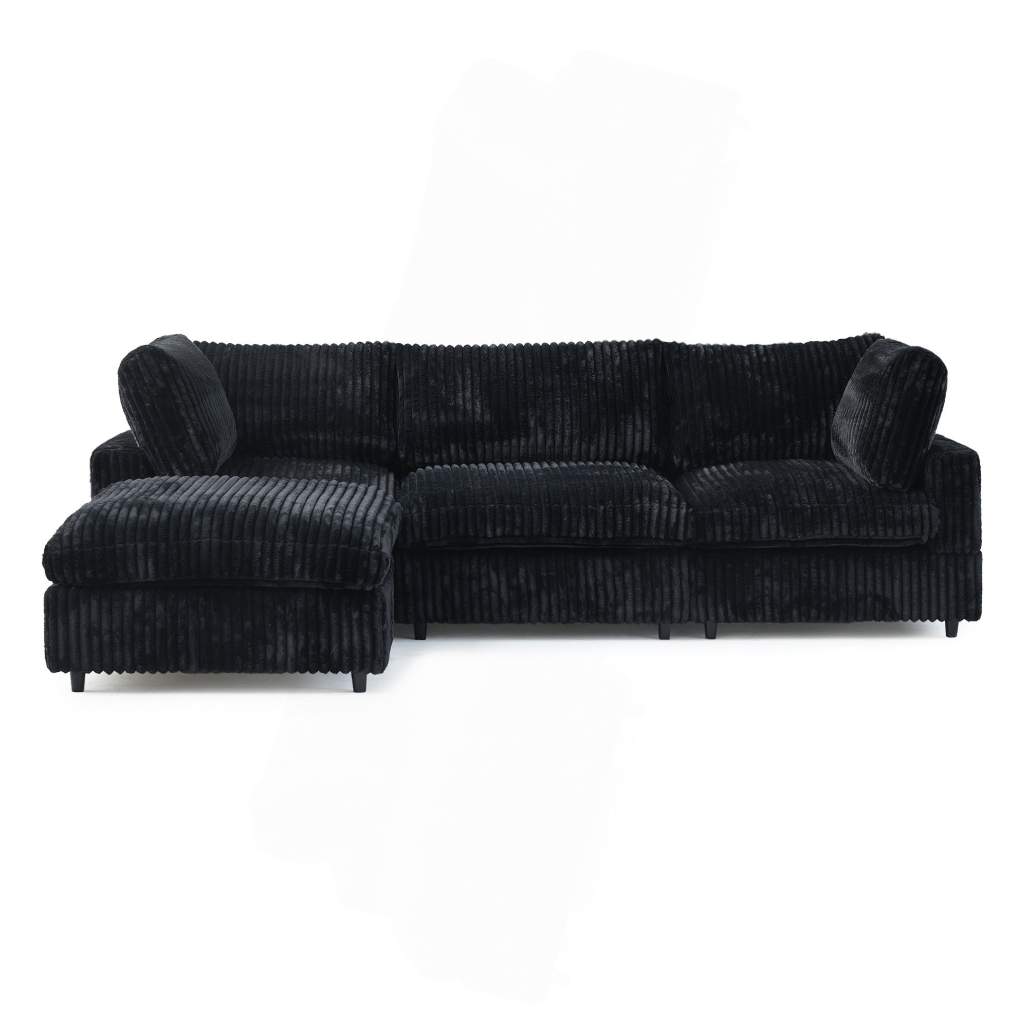Latitude Run® Cloud Couch Modular Sectional Sofa L Shaped Couch With ...
