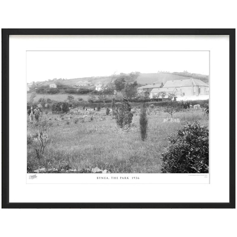 Bynea, The Park 1936 by Francis Frith - Single Picture Frame Print, 45cm H x 60cm W x 2.3cm D