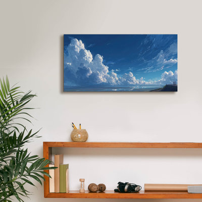 «Summit Together» par Ann Klee, art mural sur toile, 24 po x 12 po