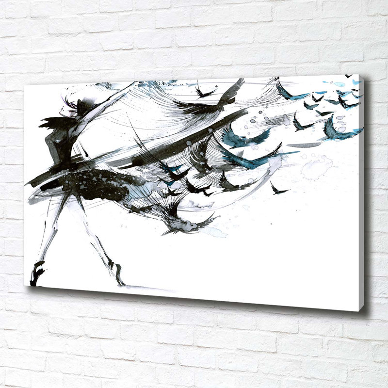 Ballerina - Wrapped Canvas Print
