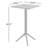 Farrah Folding Plastic Bar Table-344580353