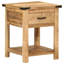 Houten 40cm W Solid Wood Bedside Table
