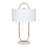 Cosmoliving By Cosmopolitan Modern Marble Accent Lamp