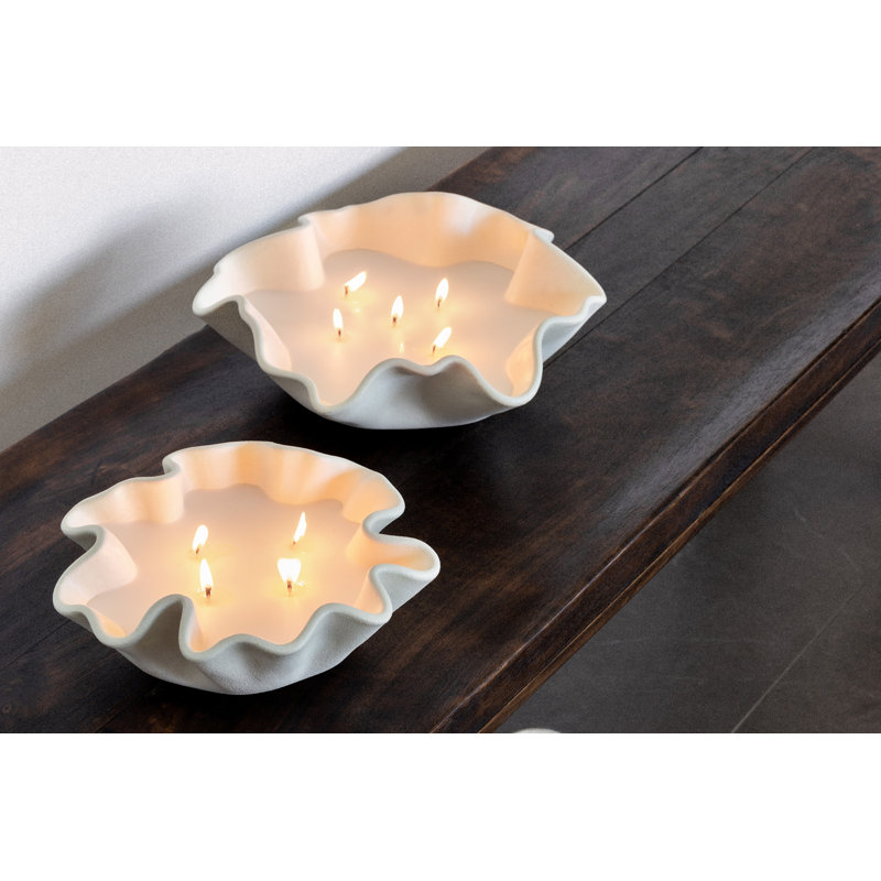 Veda Catchall, Raw Blanc, Large