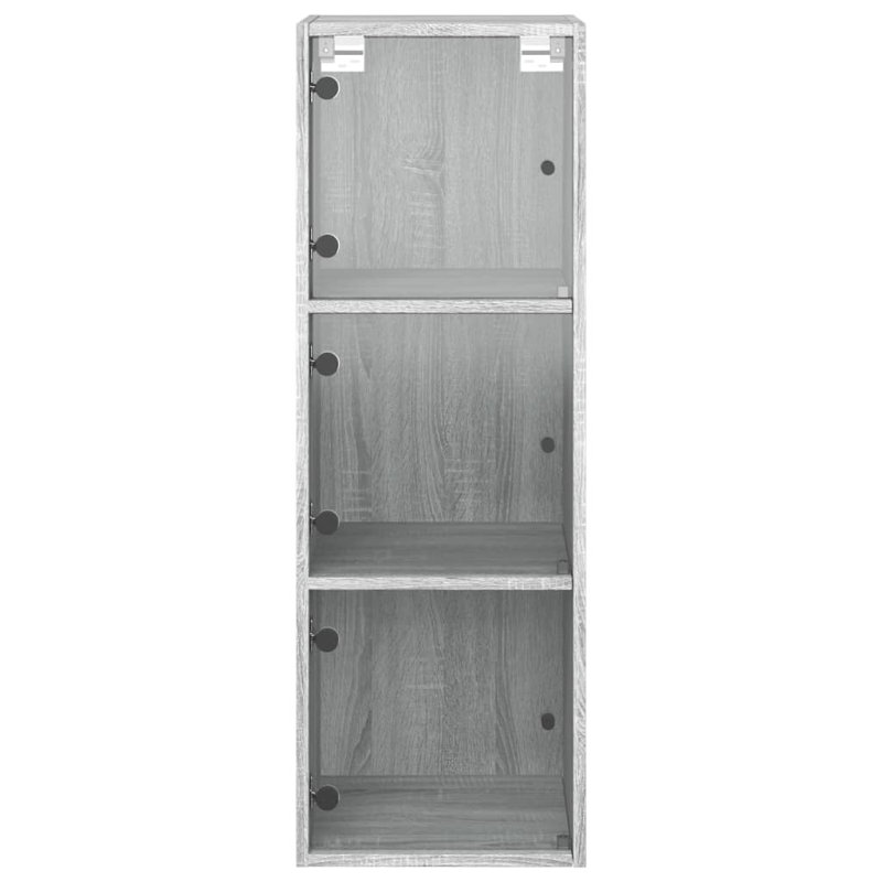 Masja Rectangle Accent Cabinet, Grey Sonoma