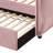 Adkins Velvet Daybed With Trundle-46103146