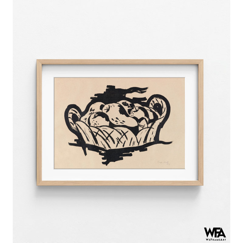 Vegan restaurant, impression de l'affiche d'inspiration dessert, H 30 po x l 40 po, Reproduction encadrée avec passe-partout