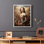 WOMEN Series DV - reproduction encadrée de qualité supérieure - prête à être accrochée - aucun clou requis