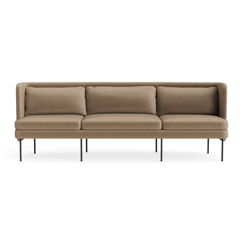 MTO - Bloke 95" Sofa, Otter Velvet