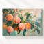 "Peach Branch", toile d'art fantaisiste aux tons pastel-117771385