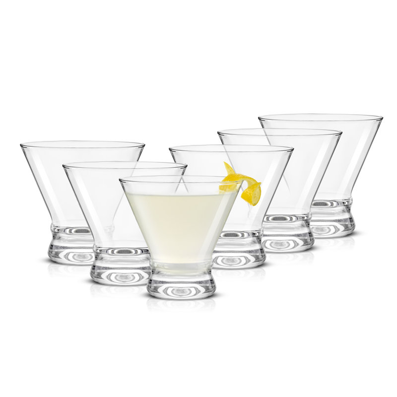 JoyJolt Afina Martini Glasses, 8oz.