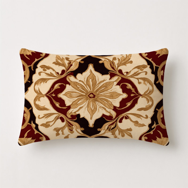 Resplendent Aura Indoor And Outdoor Throw Pillow, Rectangle 14"H x 20"W