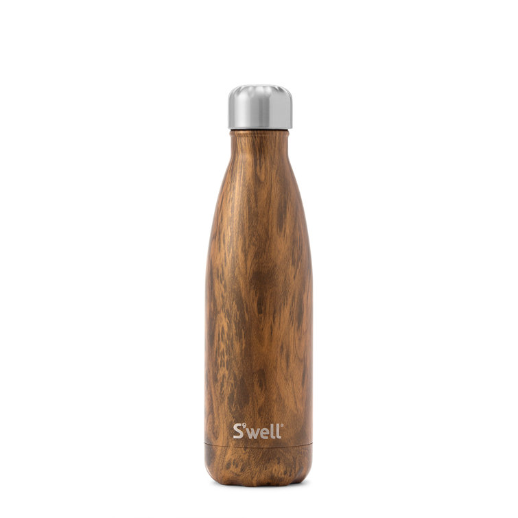 Stainless Steel Thermo 500ml/16.9oz Vacuum Insulated Bottle with Cup for  Coffee Hot drink and Cold drink water flask.(Brown,Set)