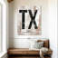 Texas Bigger Better and Barbecued sur toile-672592349