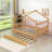 Wood Daybed with Twin Size Trundle, Legs and Slats-824170342-824170343