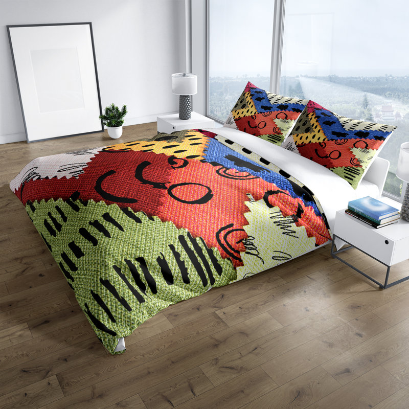 Polyester Duvet Cover, Queen Duvet Cover + 2 Shams