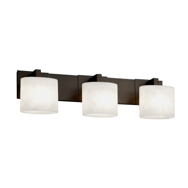 Casson 3 - Light Vanity Light, Dark Bronze, Ribbon 