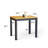 Charlynn Small Wooden Modern Farmhouse Rectangular Dining Table-1041262792