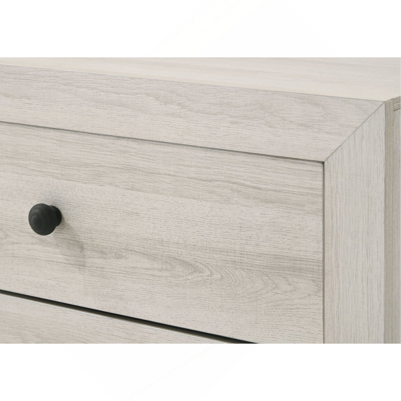 Commode et commode en bois 1 pièce, Blanchies