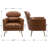 Zuhey Upholstered Accent Chair-1269310864