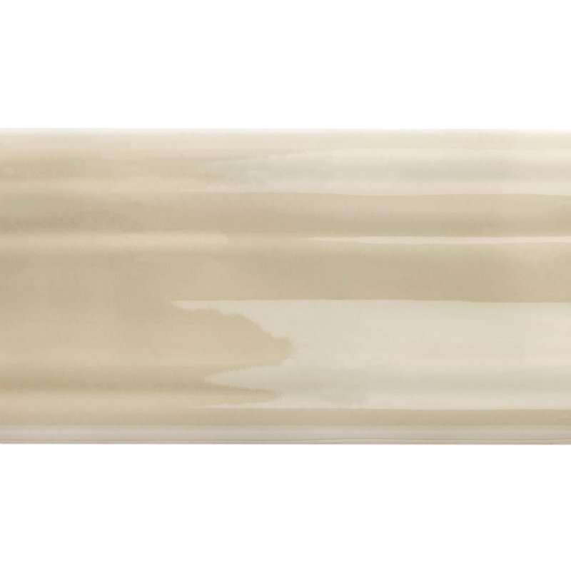Manchester 2X12 Ceramic Chair Rail Liner, Beige