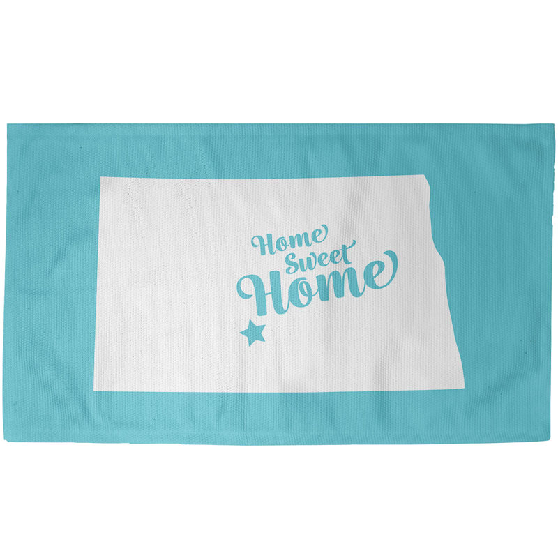 Tapis bismarck blue area home, Rectangle 5 pi x 7 pi