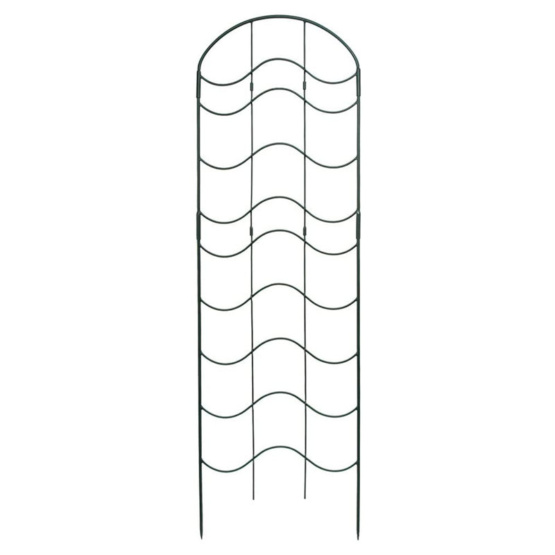77'' H x 23.5'' W Metal Arched Trellis