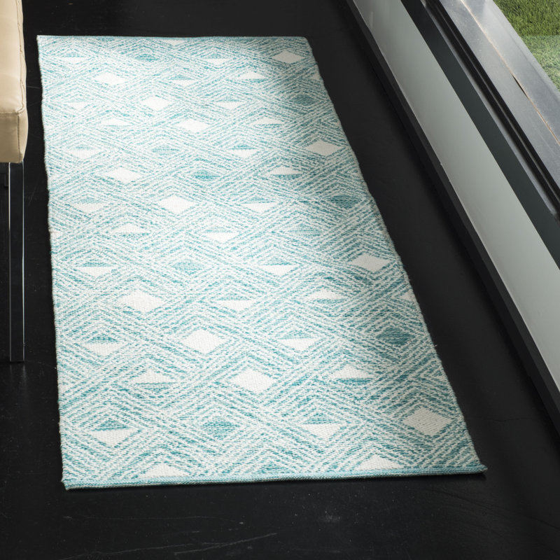 Dominica Hand Woven Performance Geometric Rug, Runner 2'3" x 7'
