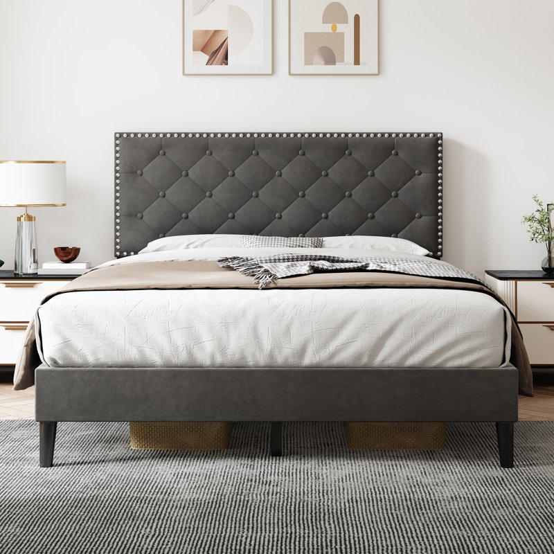 Solid Wood Bed Frame