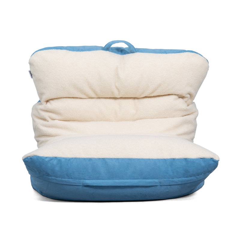 Polyester Bean Bag, Blue 100% Polyester