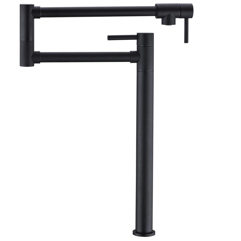 Robinet remplisseur, Noir mat