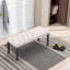 Banc rembourré en velours Cassedy-1326580994