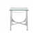Metal Designs Bruno Square End Table