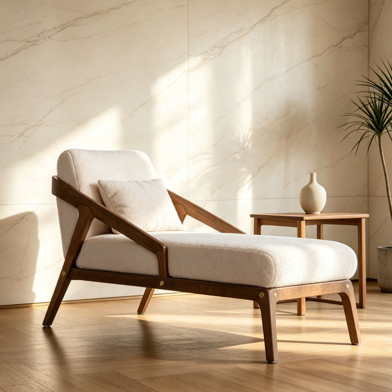 Chaise longue simple simple