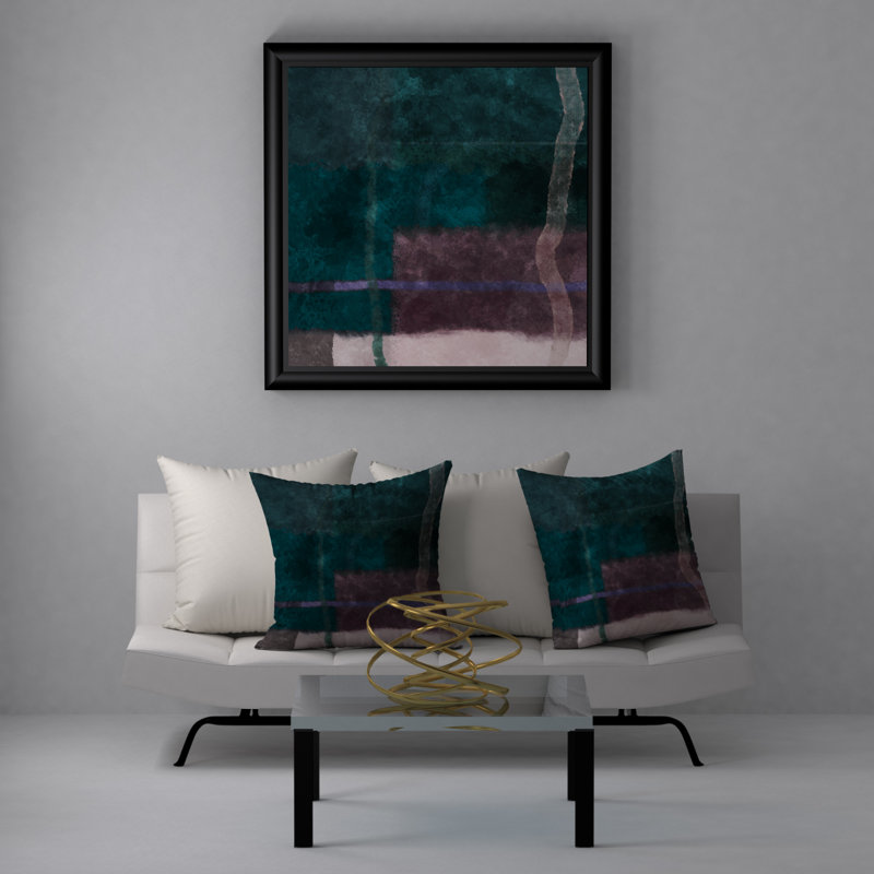 Housse de coussin carrée/insert, 24" X 24"
