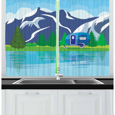 Tailored Kitchen Curtain