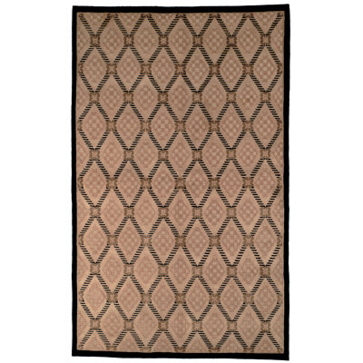 Tibetan Hand-Knotted Silk Beige Area Rug