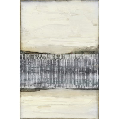Divided Horizon I by Jennifer Goldberger - Wrapped Canvas Painting