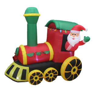 Christmas Transportation Decorative Accent