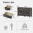 Dresser For Bedroom, Modern Dresser With 7 Drawers, Wide Chest Of Drawers With Metal Handles-2045730817