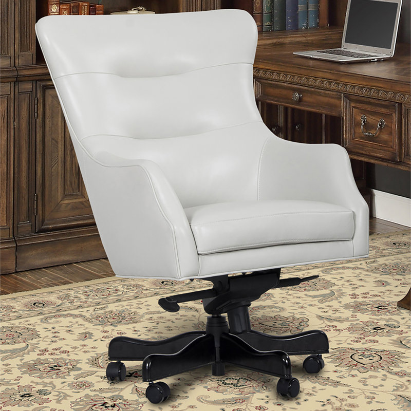 Fauteuil de direction en cuir véritable Kentia