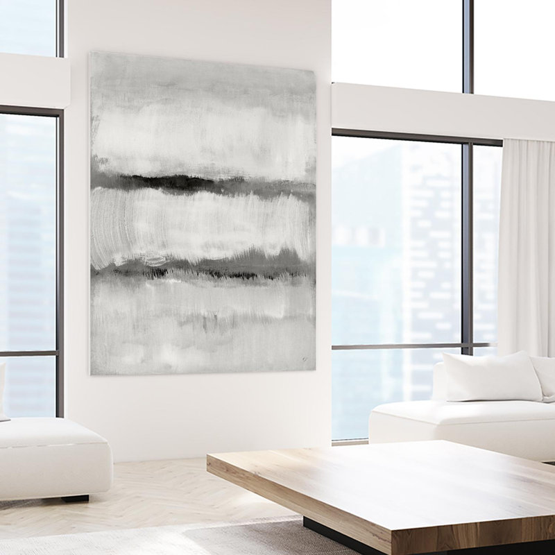 «Into The Misty Fog I», reproduction d'art sur toile géante 72 po x 54 po